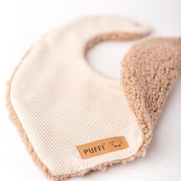 Shaggy bib - Rutica LIGHT BEIGE