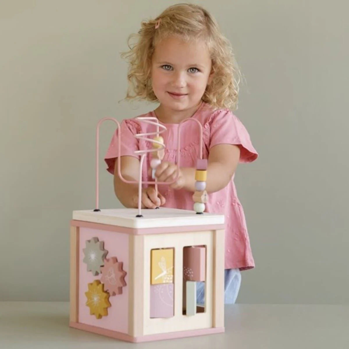 Little Dutch® Activity Cube, Wild Flowers FSC