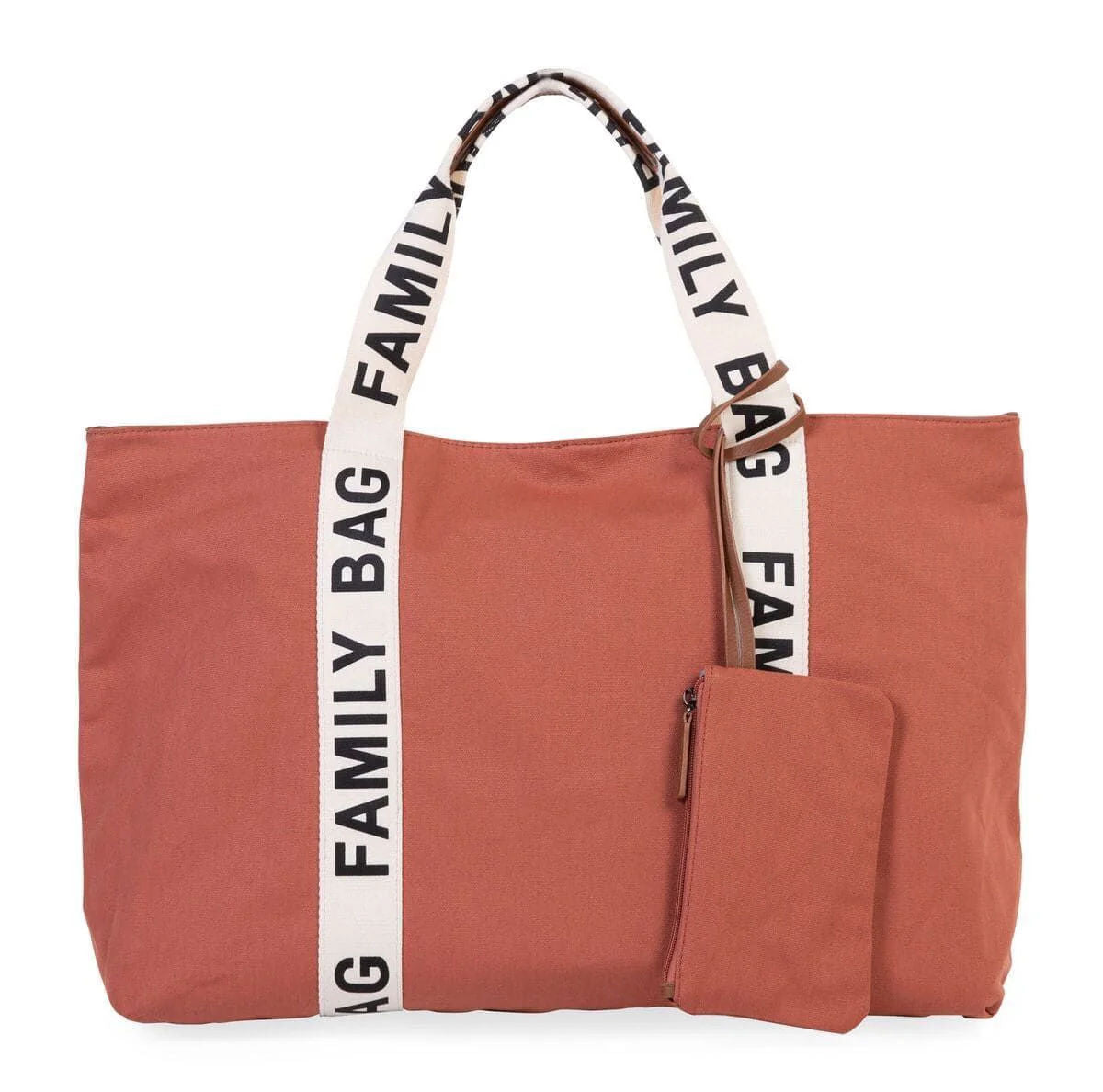 Torba FAMILY BAG Signature Canvas, TERRACOTTA