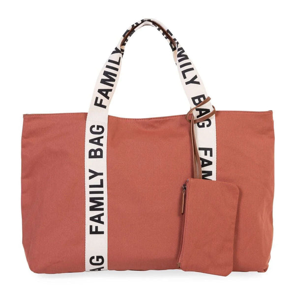 Torba FAMILY BAG Signature Canvas, TERRACOTTA