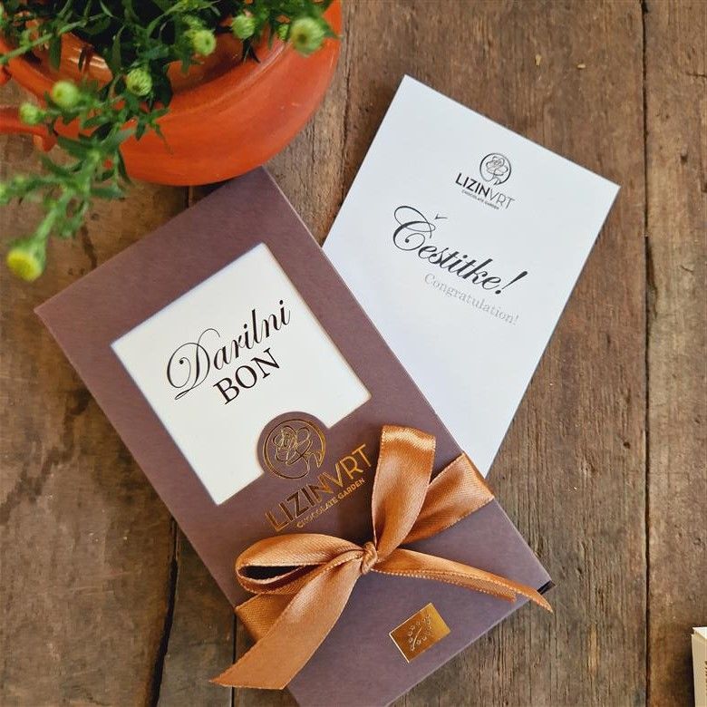 Gift Certificate-10 &amp; Organic Chocolate&amp;Dedication