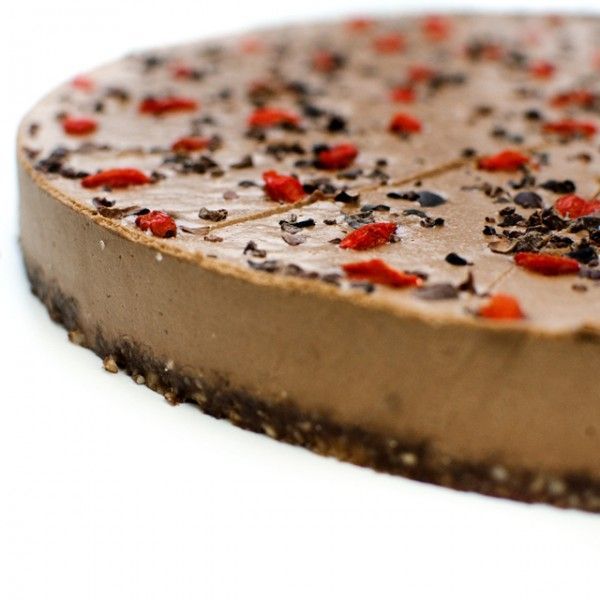 Organic raw chocolate cake - small - 8 pieces