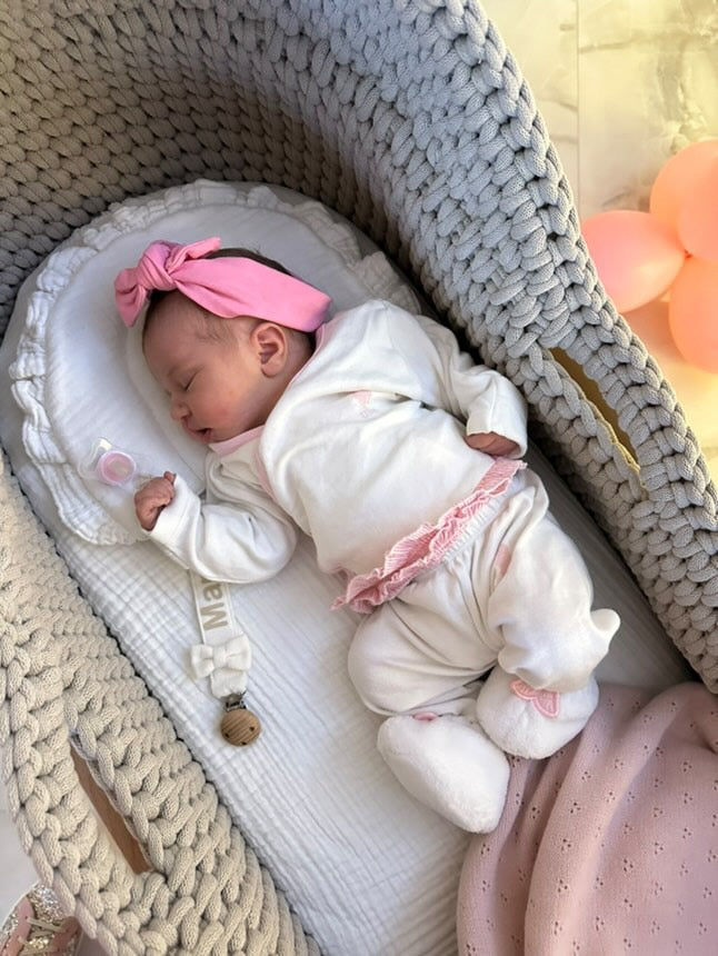 Bow pacifier clip