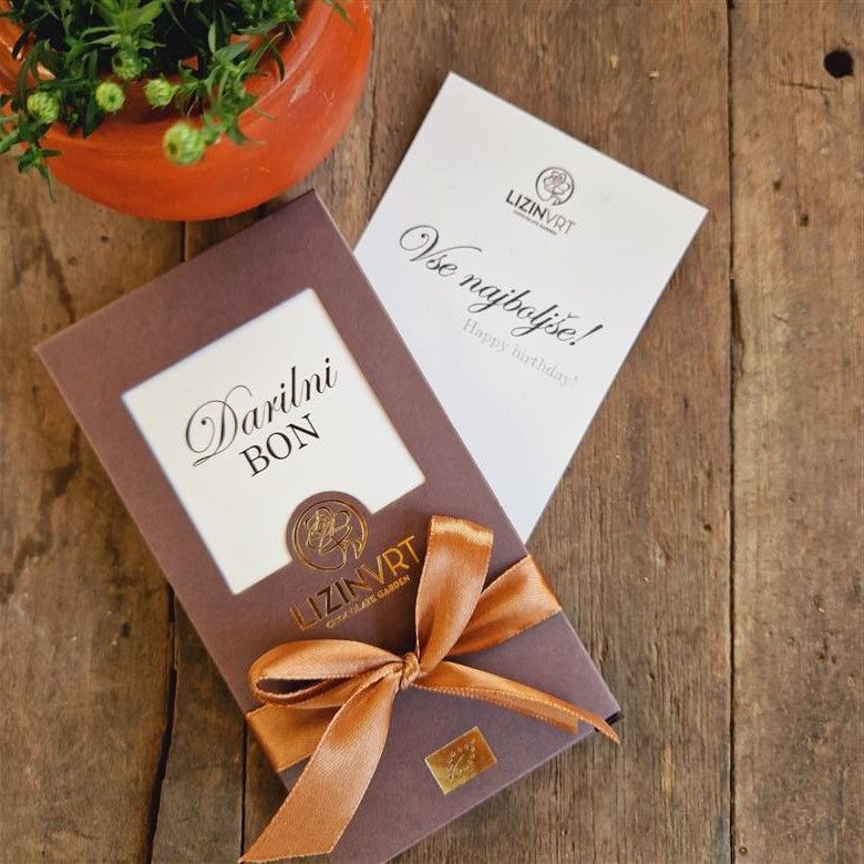 Gift Certificate-50 &amp; Organic Chocolate&amp;Dedication