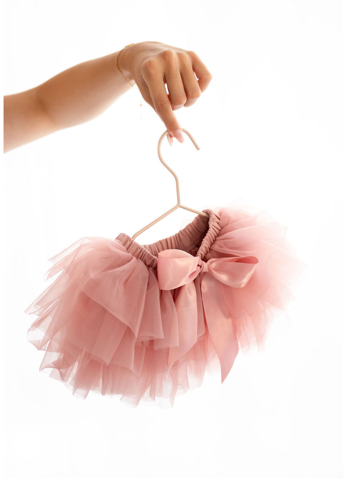 Baby tutu skirt + ribbon