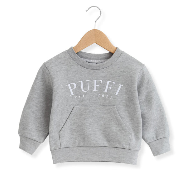 Children's sweatshirt BREEZE LUMINOUS GREY
