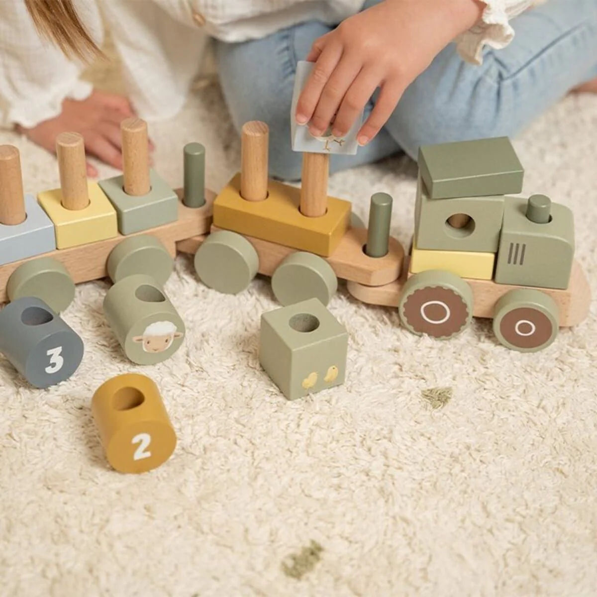 Little Dutch® Wooden Train, Little Farm