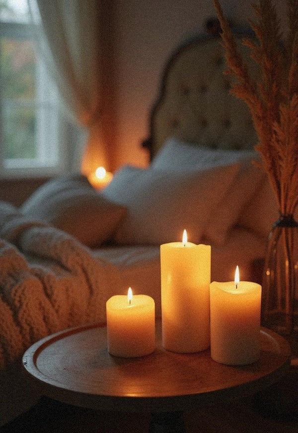 BEESWAX PILLAR CANDLE