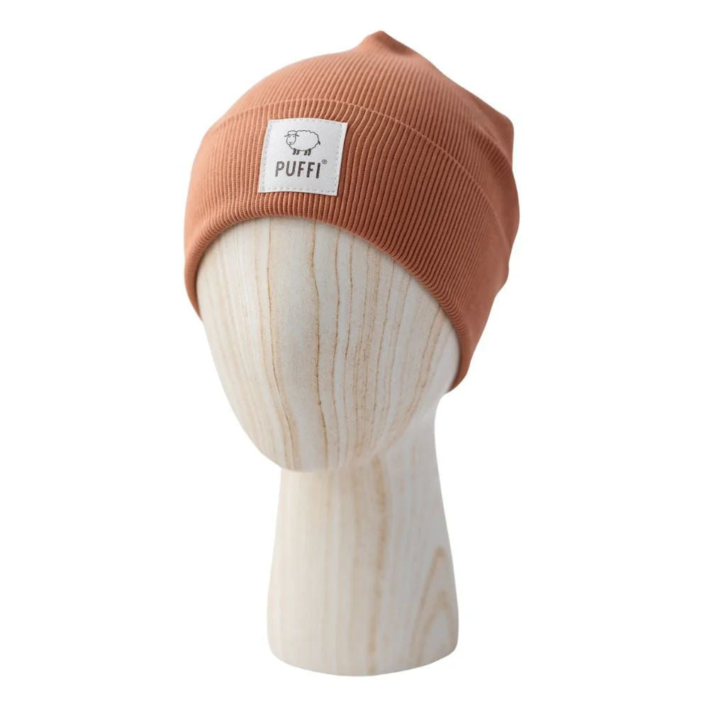 Children's Beanie - Ribbed CAMEL