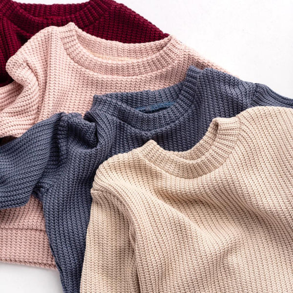 Odrasla Oversized Jopa - Cable Knit Jeans