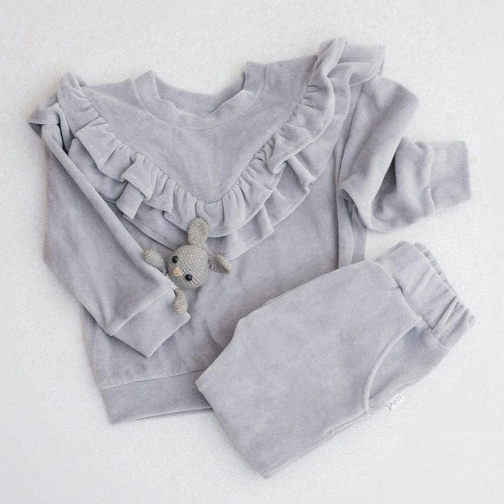 Children's Pants FLUFFY - PLUSH GREY