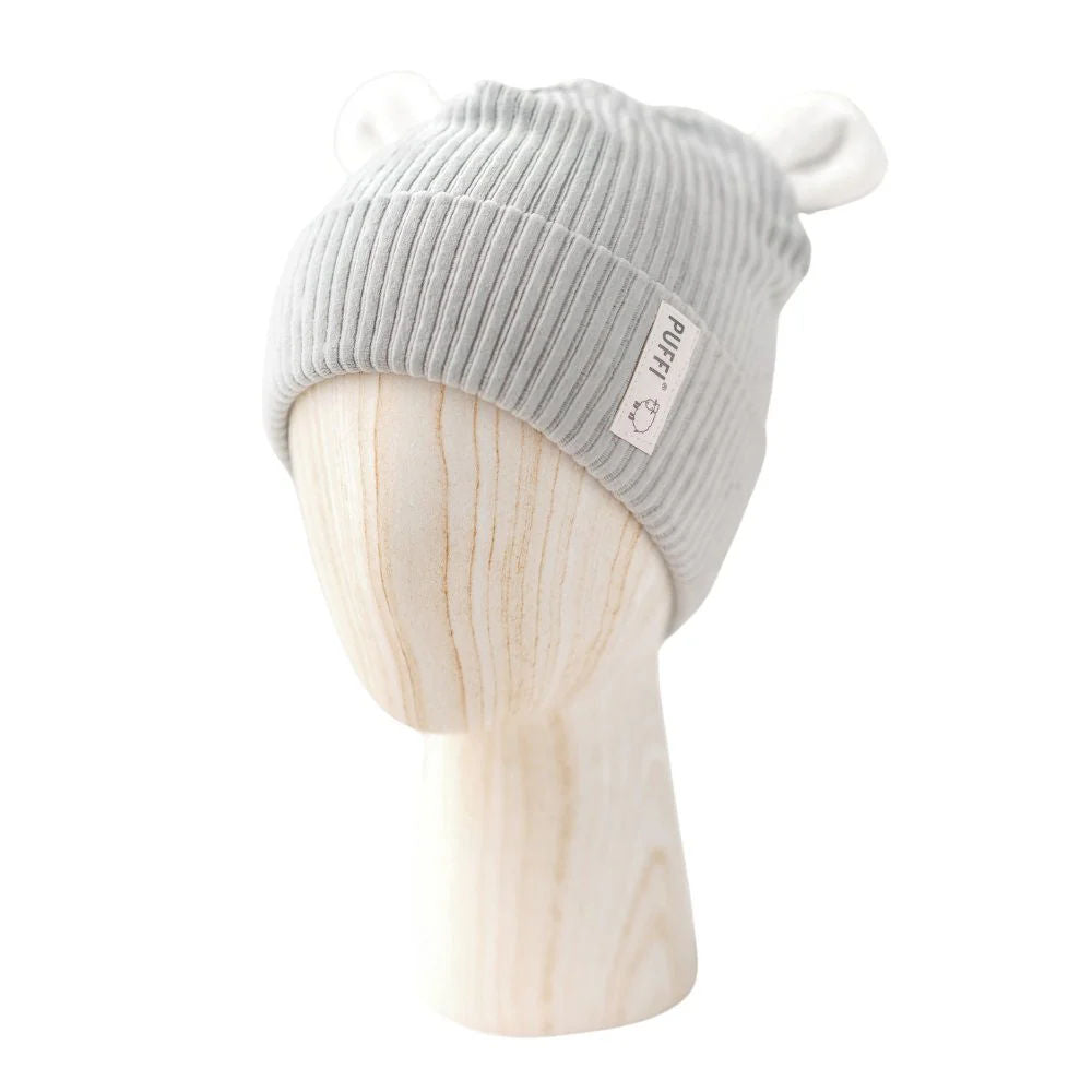 Children's Beanie - MEDO plush ribbed MINT