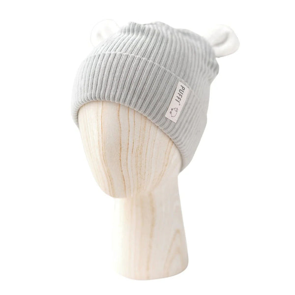 Children's Beanie - MEDO plush ribbed MINT