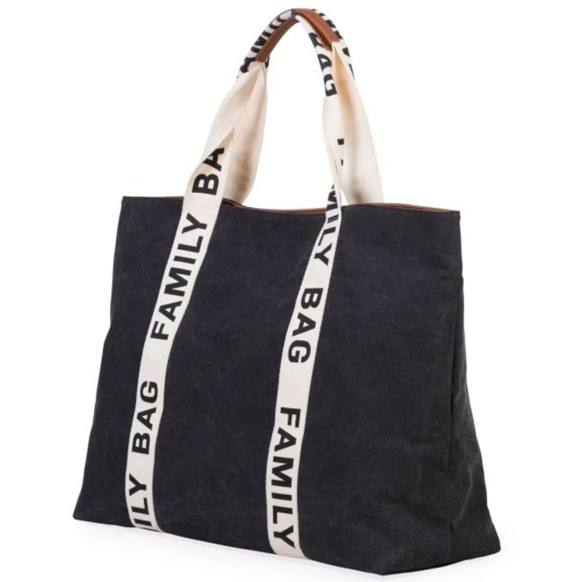Torba FAMILY BAG Signature Canvas, BLACK