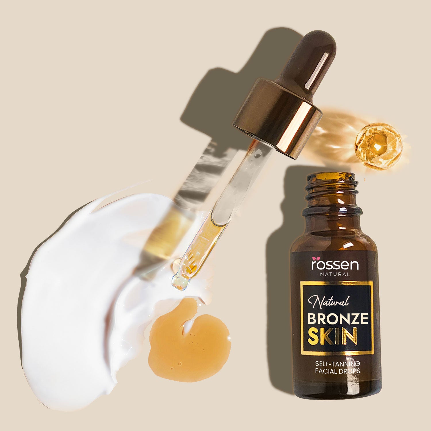 Bronze SET for self-tanning the body