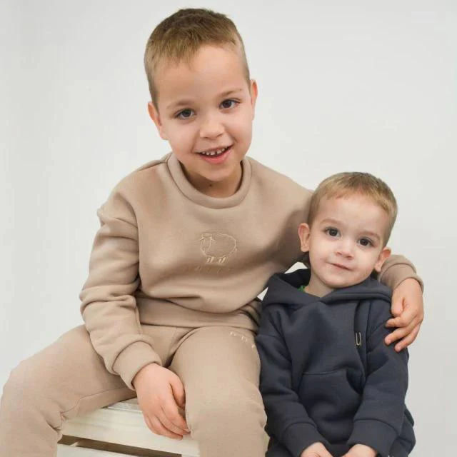 Children's sweatshirt - thick BEIGE