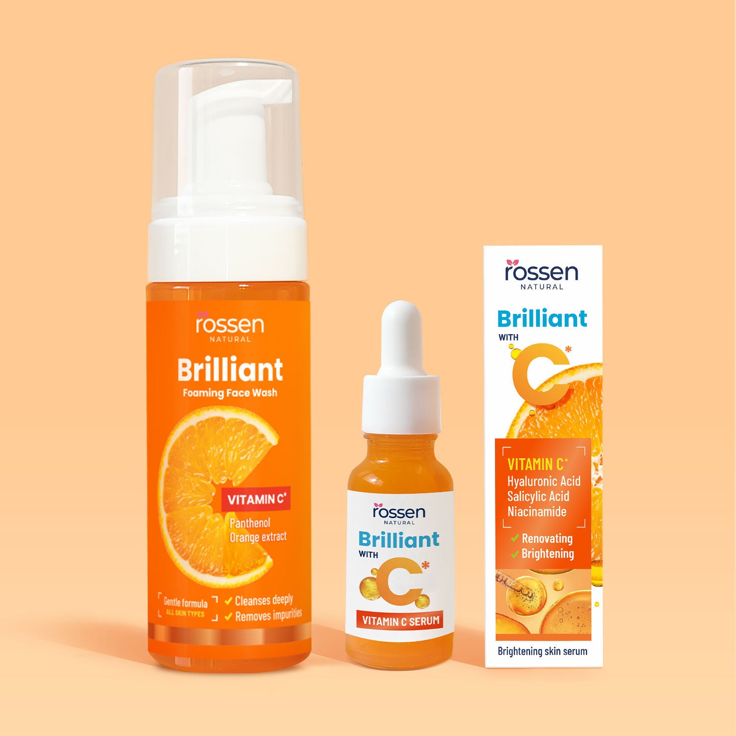 Vitamin C facial care set